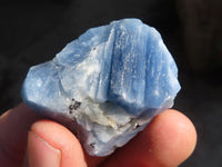 Natural New Sky Blue Calcite Specimens  x 35 From Spitzkop, Namibia