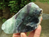 Polished One Side Polished Watermelon Fluorite Slabs x 3 From Uis, Namibia - TopRock