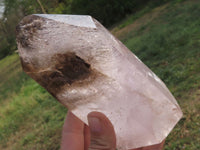 Polished Gorgeous Pair Of Amethyst Window & Smokey Quartz Points  x 2 From Madagascar - TopRock