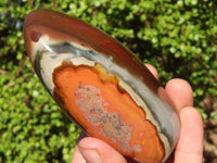 Polished Polychrome / Picasso Jasper Standing Free Forms  x 3 From Madagascar - Toprock Gemstones and Minerals 