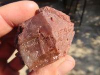 Natural Red Hematoid Quartz Specimens x 24 From Karoi, Zimbabwe