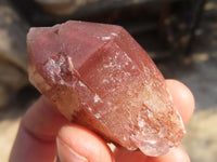 Natural Red Hematoid Quartz Specimens x 24 From Karoi, Zimbabwe