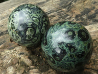 Polished Stromatolite / Kambamba Jasper Spheres  x 4 From Madagascar - TopRock