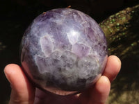 Polished Smokey Amethyst Spheres  x 2 From Madagascar - TopRock