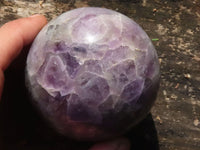 Polished Smokey Amethyst Spheres  x 2 From Madagascar - TopRock