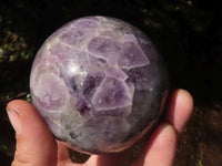 Polished Smokey Amethyst Spheres  x 2 From Madagascar - TopRock