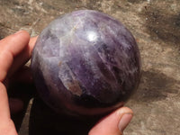 Polished Smokey Amethyst Spheres  x 2 From Madagascar - TopRock