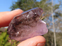 Natural Window Amethyst Crystal Specimens  x 12 From Chiredzi, Zimbabwe