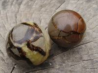 Polished Septerye (Calcite & Aragonite) Spheres x 6 From Madagascar - TopRock