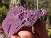 Natural Metallic Purpurite Cobbed Specimens  x 12 From Erongo, Namibia - Toprock Gemstones and Minerals 