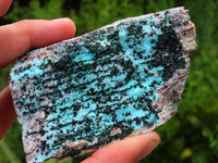 Natural Drusi Coated Chrysocolla Specimens With Malachite & Native Copper Dolomite Coating x 6 From Kakanda, Congo - TopRock