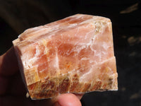 Natural New Sunset Orange Calcite Specimens  x 12 From Spitzkop, Namibia