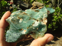 Natural Green Mtorolite / Chrome Chrysoprase Plates  x 5 From Zimbabwe - Toprock Gemstones and Minerals 