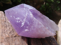 Natural Single Jacaranda Amethyst Crystals x 12 From Mumbwa, Zambia - Toprock Gemstones and Minerals 