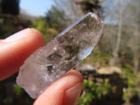 Natural Mixed Amethyst & Smokey Brandberg Quartz Crystals x 35 From Brandberg, Namibia