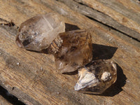 Natural Mixed Amethyst & Smokey Brandberg Quartz Crystals x 35 From Brandberg, Namibia