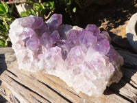 Natural Extra Large Jacaranda Amethyst Cluster x 1 From Mumbwe, Zambia