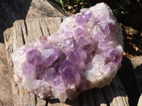 Natural Extra Large Jacaranda Amethyst Cluster x 1 From Mumbwe, Zambia