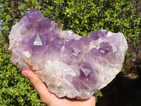 Natural Extra Large Jacaranda Amethyst Cluster x 1 From Mumbwe, Zambia