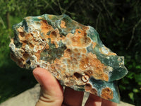 Natural Mtorolite Emerald Chrome Chrysoprase Plates x 3 From Mutorashanga, Zimbabwe - TopRock