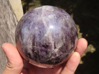 Polished Smokey Amethyst Spheres  x 2 From Madagascar - TopRock