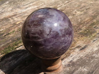 Polished Smokey Amethyst Spheres  x 2 From Madagascar - TopRock