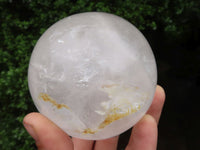 Polished Large Clear Quartz Crystal Balls  x 2 From Madagascar - TopRock