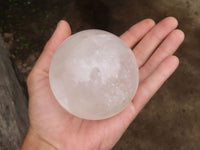 Polished Large Clear Quartz Crystal Balls  x 2 From Madagascar - TopRock