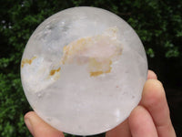 Polished Large Clear Quartz Crystal Balls  x 2 From Madagascar - TopRock