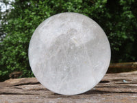 Polished Large Clear Quartz Crystal Balls  x 2 From Madagascar - TopRock