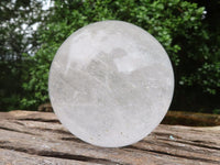 Polished Large Clear Quartz Crystal Balls  x 2 From Madagascar - TopRock