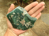 Polished Green Mtorolite / Emerald Chrome Chrysoprase Slices  x 6 From Zimbabwe - TopRock