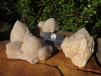 Natural Katana Cascading Quartz Love star Termination Cluster & Crystals x 3 From Ambatfinhandrana, Madagascar - TopRock