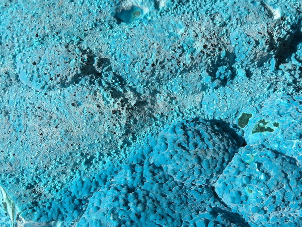 Natural Blue Chrysocolla On Silky Malachite Matrix Specimen  x 1 From Kulukuluku, Congo - Toprock Gemstones and Minerals 