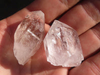 Natural Clear & Smokey Brandberg Quartz Crystals x 35 From Brandberg, Namibia