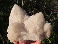 Natural Katana Cascading Quartz Love star Termination Cluster & Crystals x 3 From Ambatfinhandrana, Madagascar - TopRock