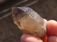 Natural Clear Smokey Quartz Crystals  x 20 From Malawi