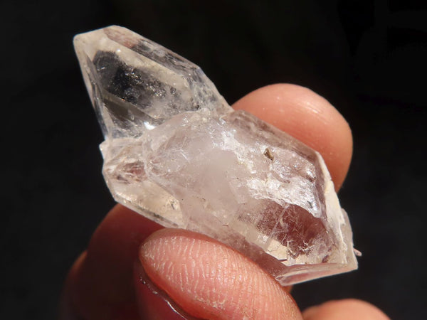 Natural Clear & Smokey Brandberg Quartz Crystals x 35 From Brandberg, Namibia