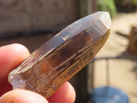 Natural Clear Smokey Quartz Crystals  x 20 From Malawi