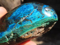 Polished Blue Shattuckite Free Forms  x 6 From Kaokoveld, Namibia - Toprock Gemstones and Minerals 