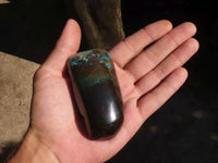 Polished Blue Shattuckite Free Forms  x 6 From Kaokoveld, Namibia - Toprock Gemstones and Minerals 