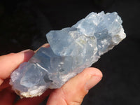 Natural Blue Celestite Crystal Specimens  x 6 From Sakoany, Madagascar