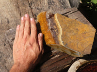 Natural Golden Blue Tigers Eye Specimen x 1 From Prieska, South Africa - TopRock