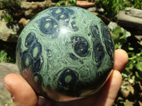 Polished Stromatolite / Kambamba Jasper Spheres  x 2 From Mahajanga, Madagascar - TopRock