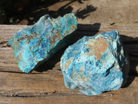 Natural Rough Shattuckite Cobbed Specimens x 12 From Kaokoveld, Namibia