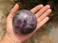 Polished Smokey Amethyst Spheres  x 2 From Madagascar - TopRock