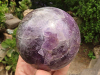 Polished Smokey Amethyst Spheres  x 2 From Madagascar - TopRock