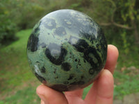 Polished Stromatolite / Kambamba / Nebula Jasper Spheres x 3 From Madagascar - TopRock