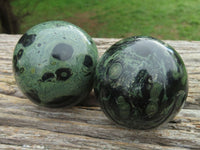 Polished Stromatolite / Kambamba / Nebula Jasper Spheres x 3 From Madagascar - TopRock