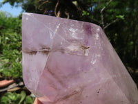 Polished Large Smokey Window Amethyst Point  x 1 From Madagascar - TopRock